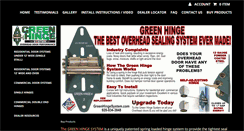 Desktop Screenshot of greenhingesystem.com